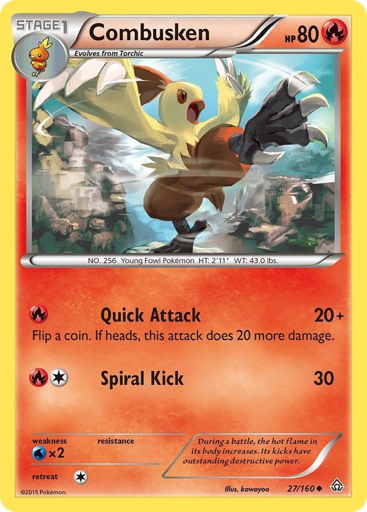 Image for Combusken (27/160) - Pokemon