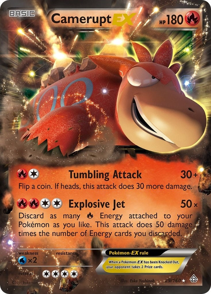 Image for Camerupt EX (29/160) - Pokemon