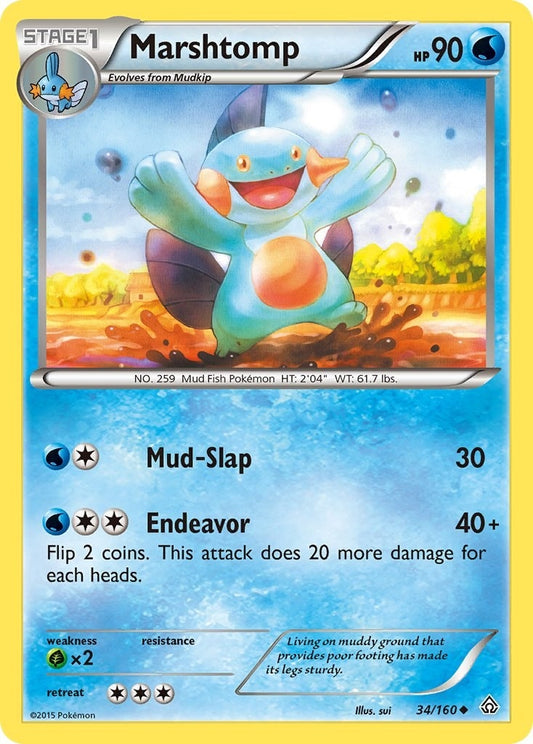 Image for Marshtomp (34/160) - Pokemon