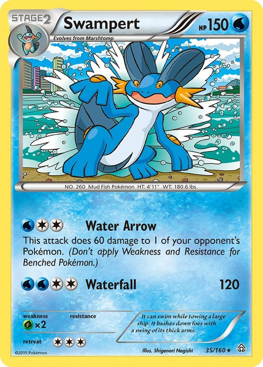 Image for Swampert (35/160) - Pokemon