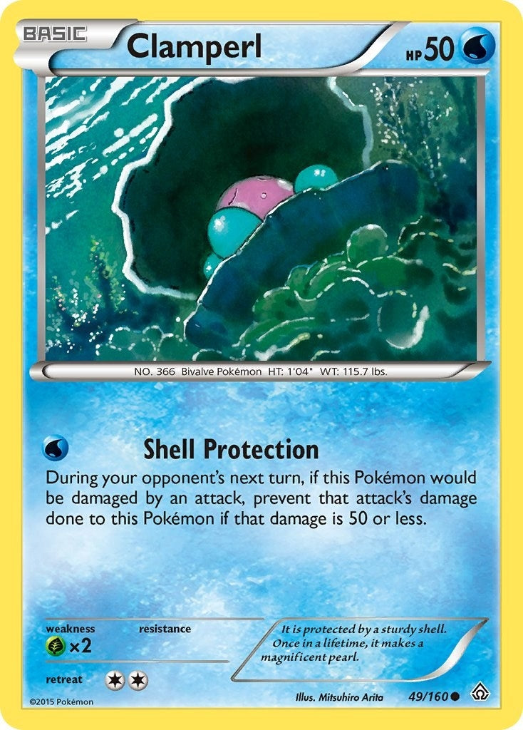 Image for Clamperl (49/160) - Pokemon
