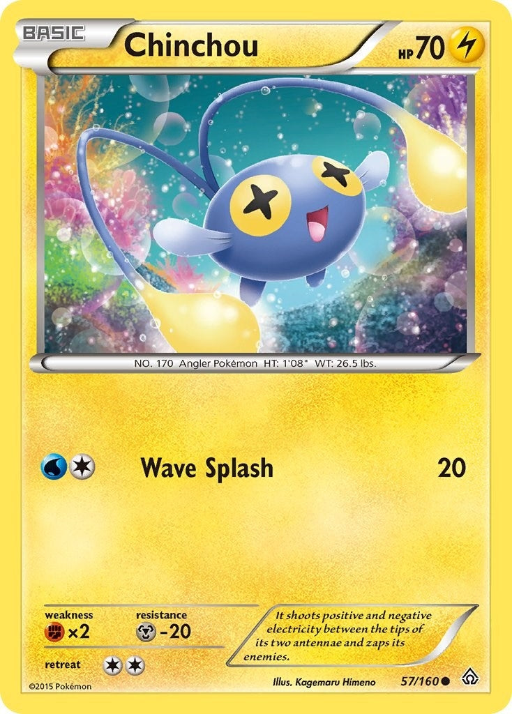 Image for Chinchou (57/160) - Pokemon