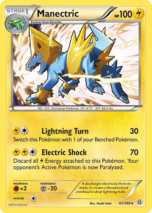 Image for Manectric (61/160) - Pokemon