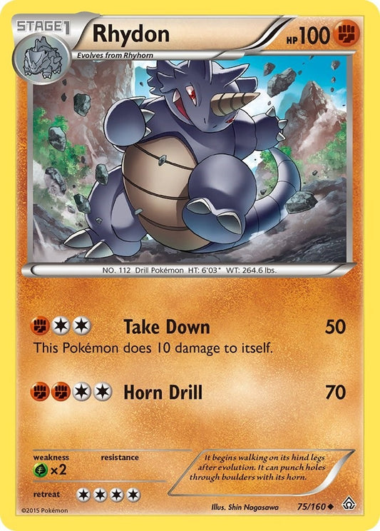 Image for Rhydon (75/160) - Pokemon