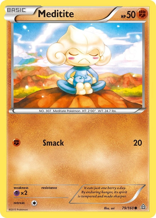Image for Meditite (79/160) - Pokemon