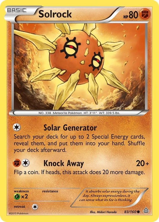 Image for Solrock (83/160) - Pokemon