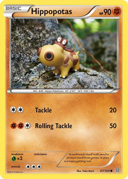 Image for Hippopotas (87/160) - Pokemon