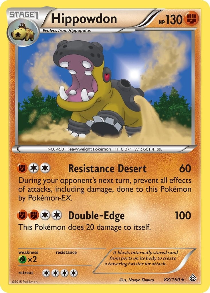 Image for Hippowdon (88/160) - Pokemon