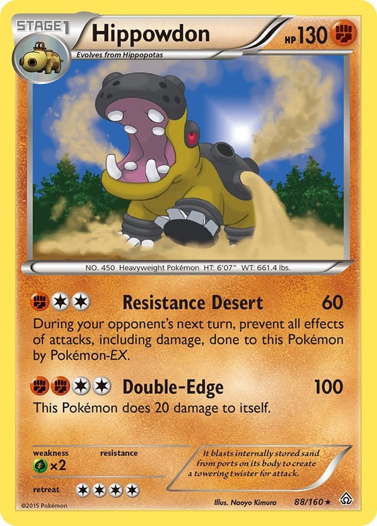 Image for Hippowdon (88/160) - Pokemon