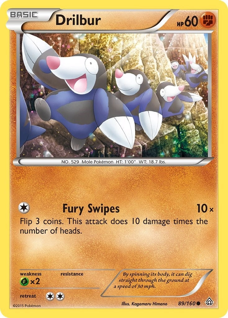 Image for Drilbur (89/160) - Pokemon