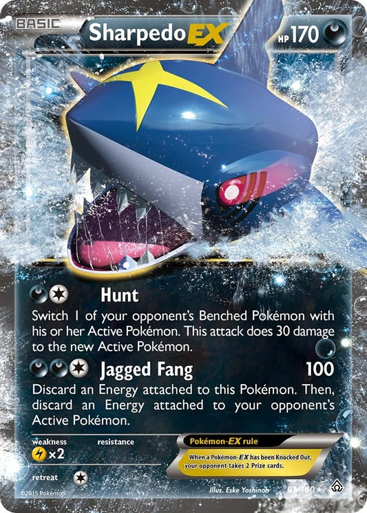 Image for Sharpedo EX (91/160) - Pokemon