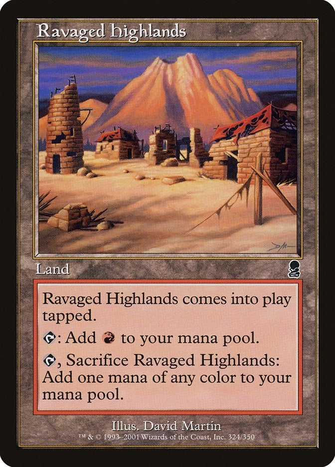 Image for Ravaged Highlands (324) - Magic: The Gathering