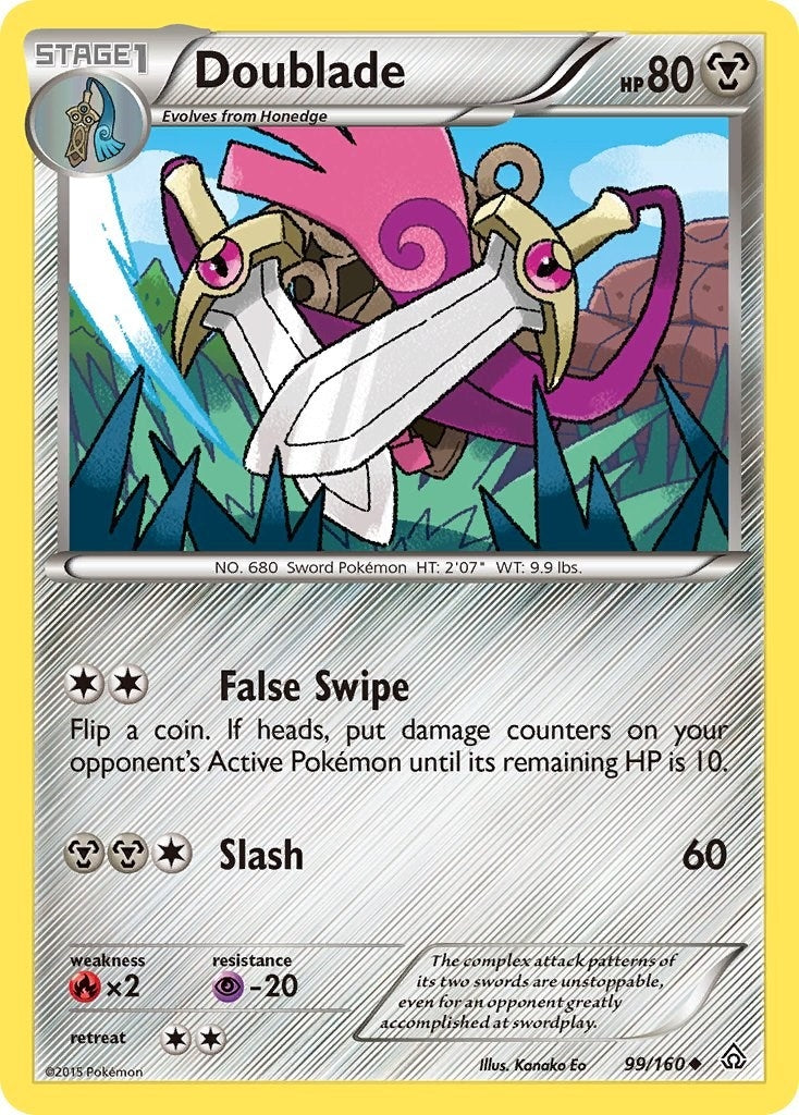 Image for Doublade (99/160) - Pokemon