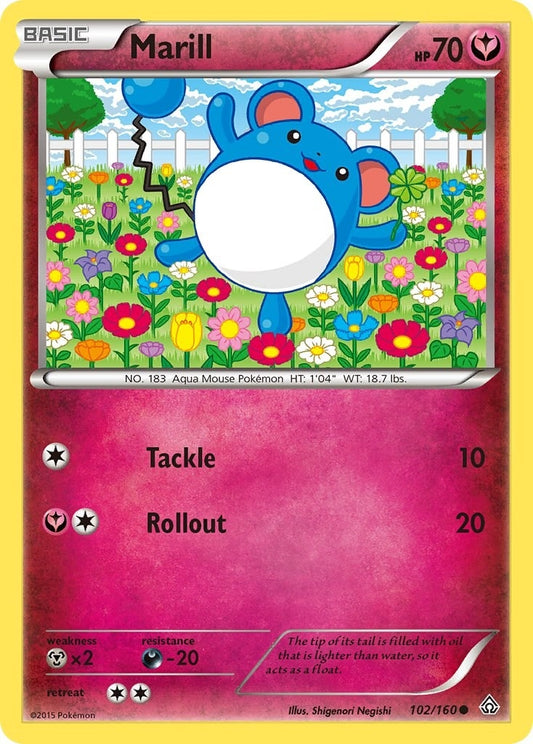 Image for Marill (102/160) - Pokemon