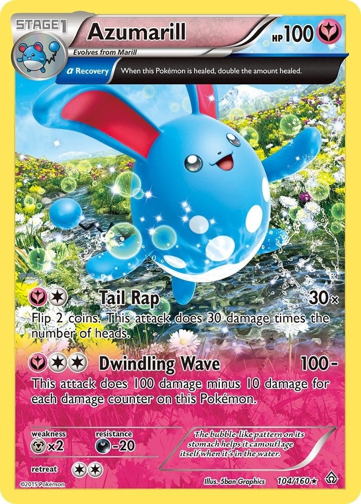Image for Azumarill (Alpha) (104/160) - Pokemon
