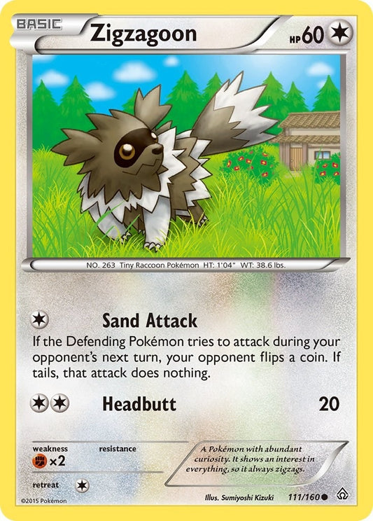 Image for Zigzagoon (111/160) - Pokemon