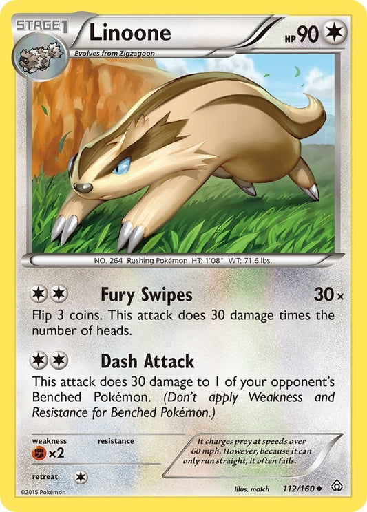 Image for Linoone (112/160) - Pokemon