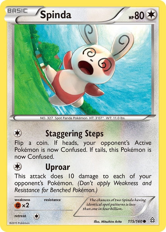 Image for Spinda (115/160) - Pokemon