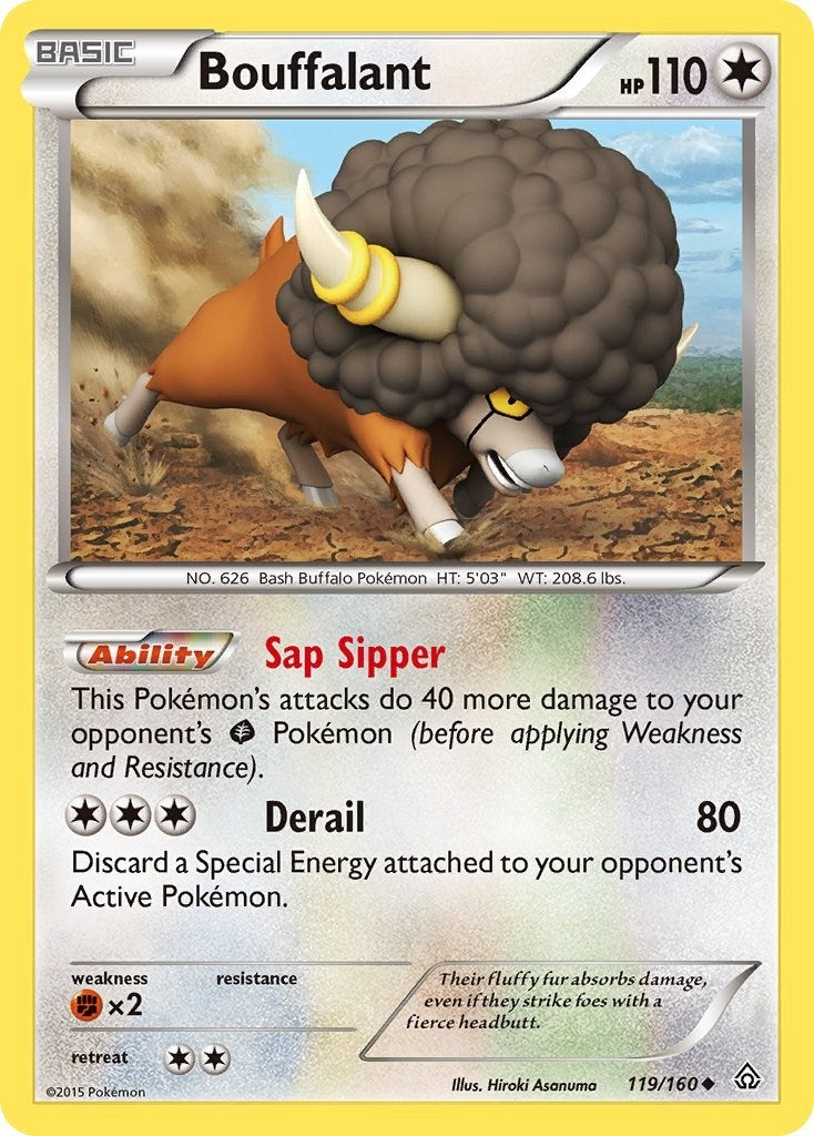Image for Bouffalant (119/160) - Pokemon