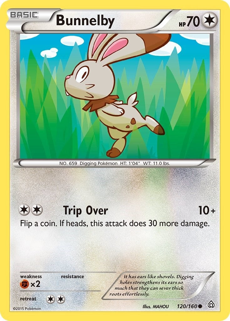 Image for Bunnelby (120/160) - Pokemon