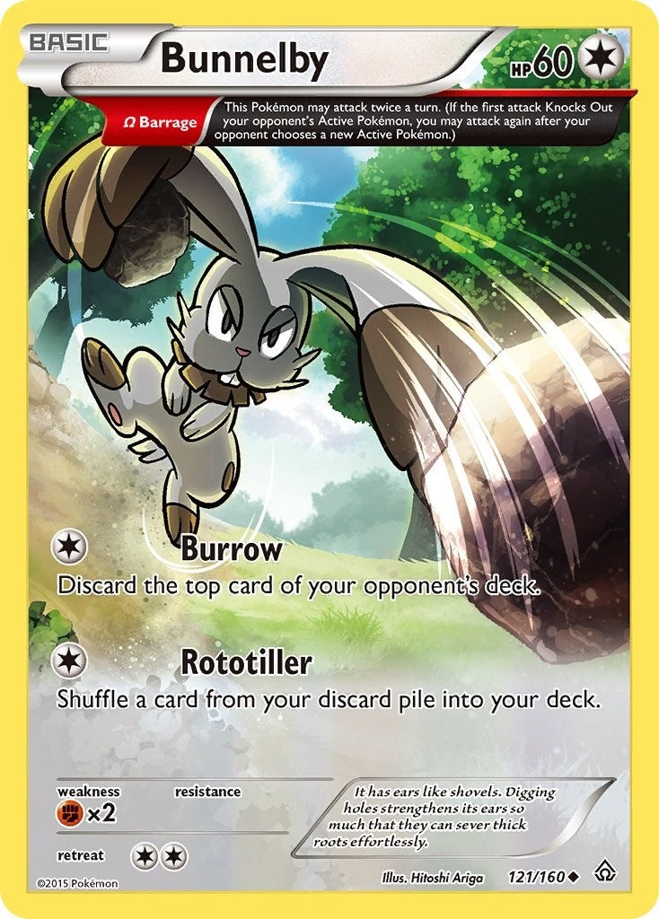 Image for Bunnelby (Omega) (121/160) - Pokemon