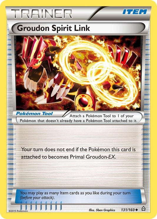 Image for Groudon Spirit Link (131/160) - Pokemon