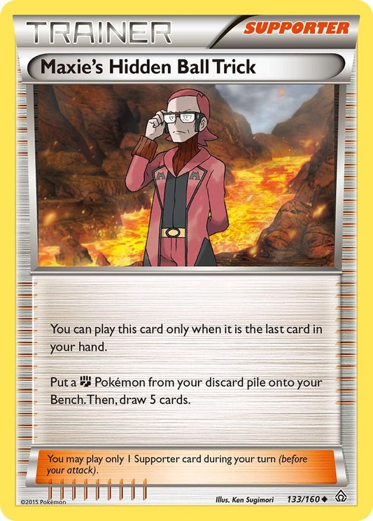 Image for Maxie's Hidden Ball Trick (133/160) - Pokemon