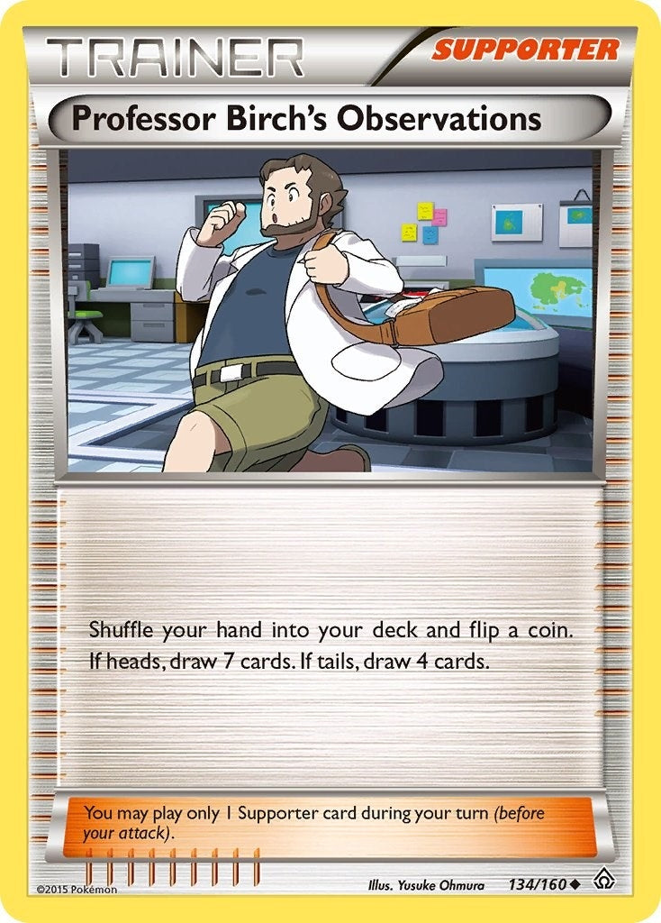 Image for Professor Birch's Observations (134/160) - Pokemon