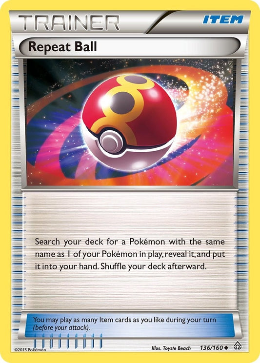 Image for Repeat Ball (136/160) - Pokemon