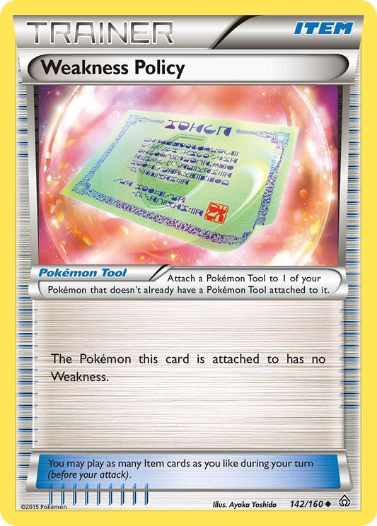 Image for Weakness Policy (142/160) - Pokemon