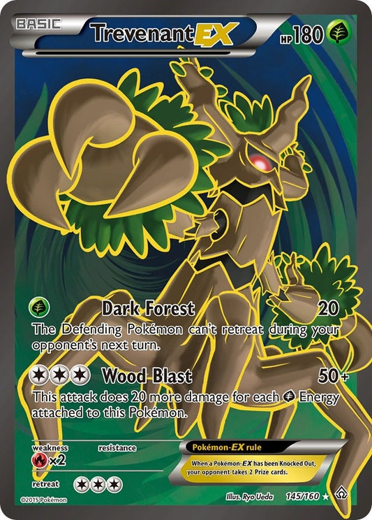 Image for Trevenant EX (145 Full Art) (145/160) - Pokemon