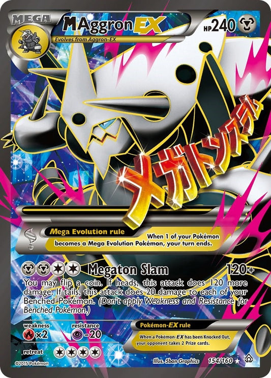 Image for M Aggron EX (154 Full Art) (154/160) - Pokemon