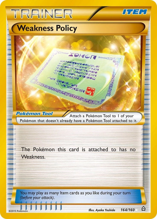 Image for Weakness Policy (164 Secret Rare) (164/160) - Pokemon