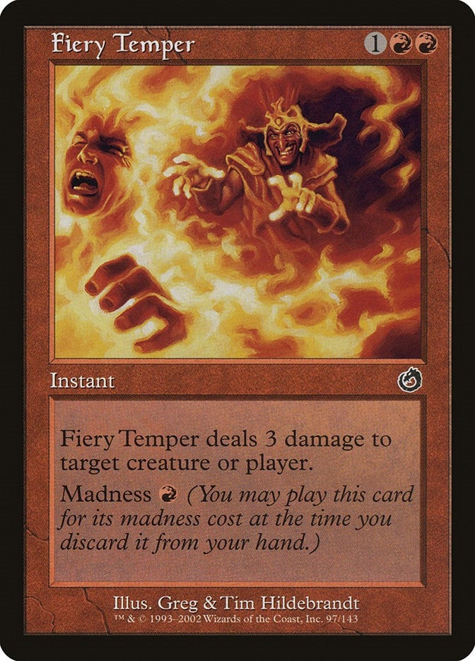 Image for Fiery Temper (97) - Magic: The Gathering