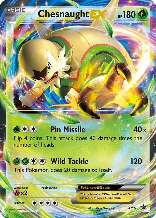 Image for Chesnaught EX - XY18 (XY18) - Pokemon
