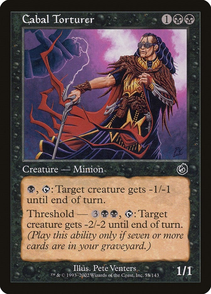 Image for Cabal Torturer (53) - Magic: The Gathering