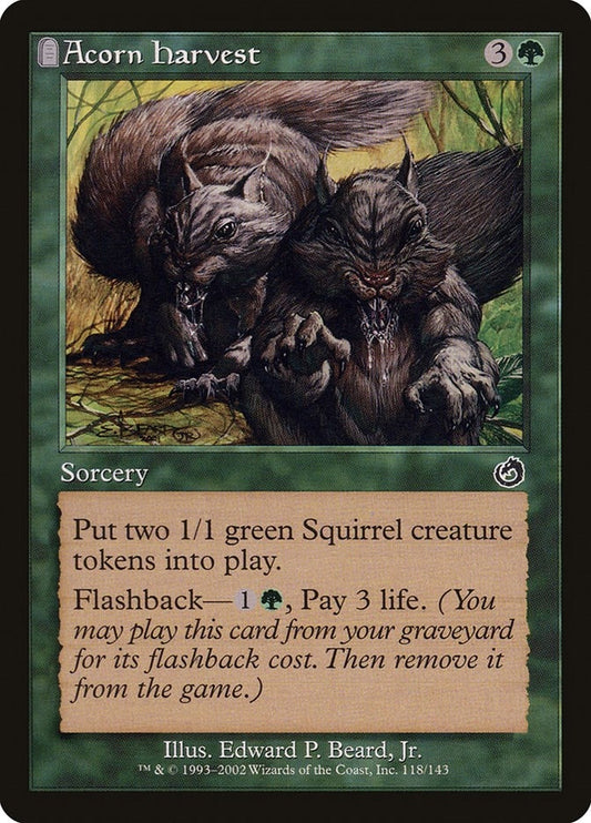 Image for Acorn Harvest (118) - Magic: The Gathering