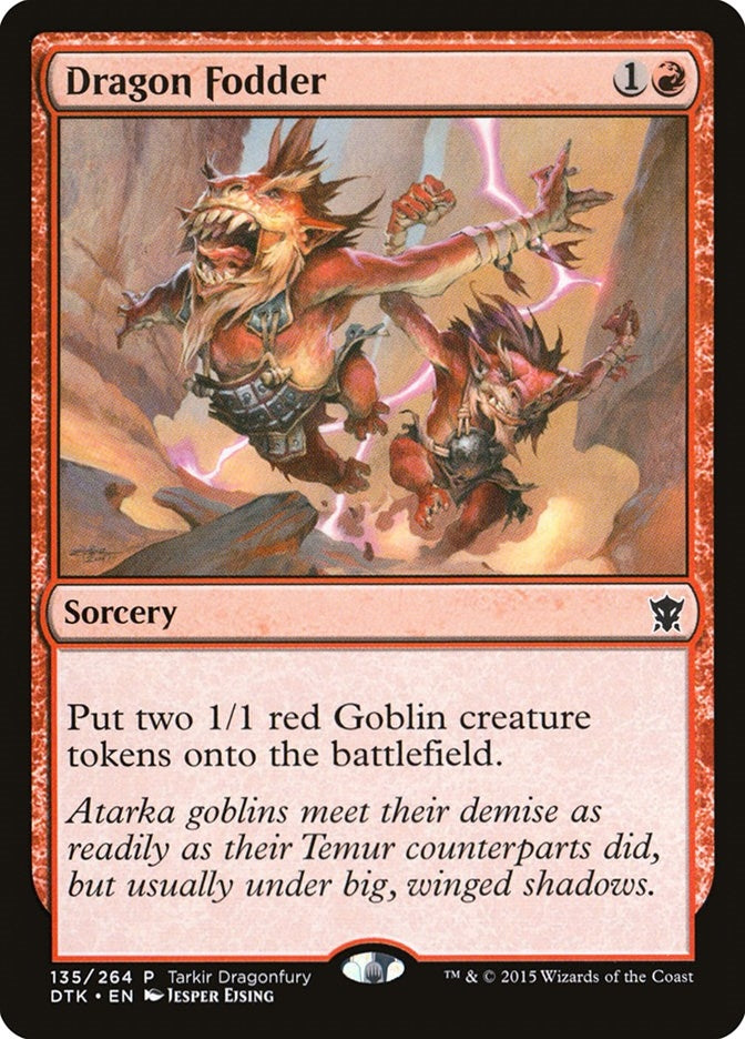 Image for Dragon Fodder (135) - Magic: The Gathering