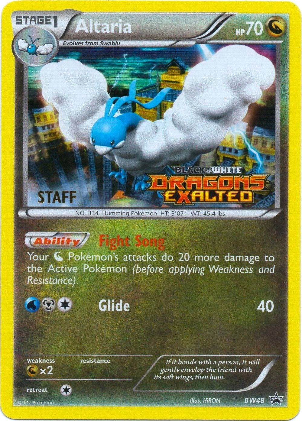 Altaria - BW48 (Prerelease) [Staff] (BW48)