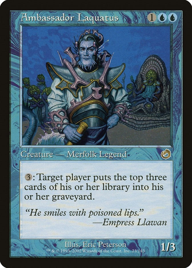 Image for Ambassador Laquatus (23) - Magic: The Gathering