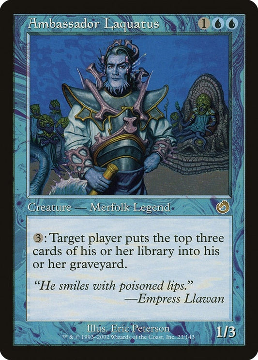 Image for Ambassador Laquatus (23) - Magic: The Gathering