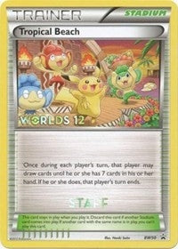 Image for Tropical Beach - BW50 (Worlds 12) [Staff] (BW50) - Pokemon