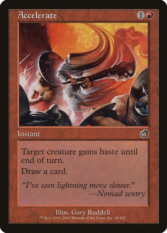 Image for Accelerate (90) - Magic: The Gathering