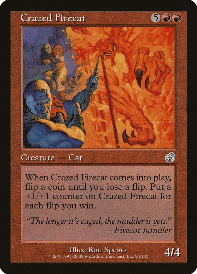 Image for Crazed Firecat (94) - Magic: The Gathering