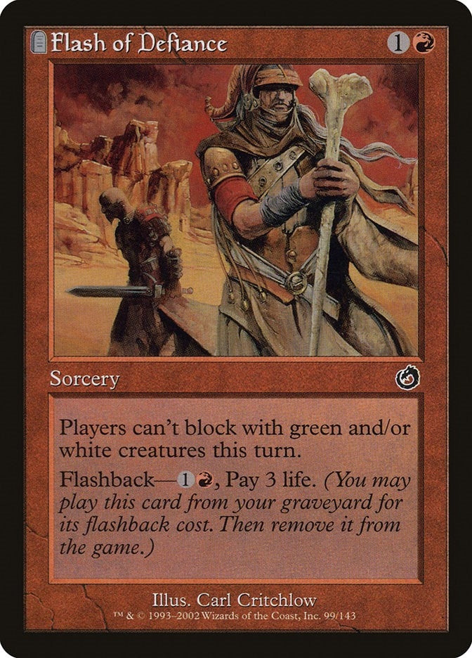 Image for Flash of Defiance (99) - Magic: The Gathering