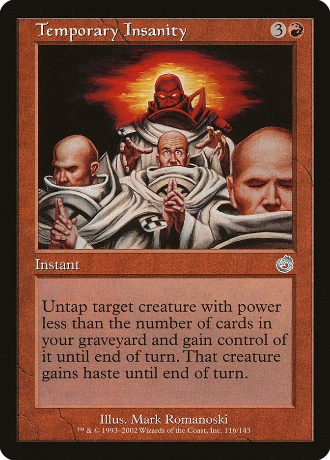 Image for Temporary Insanity (116) - Magic: The Gathering