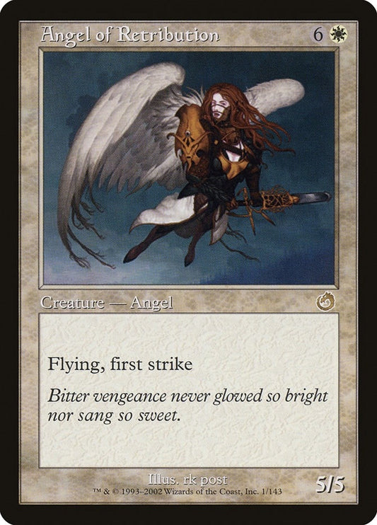Image for Angel of Retribution (1) - Magic: The Gathering