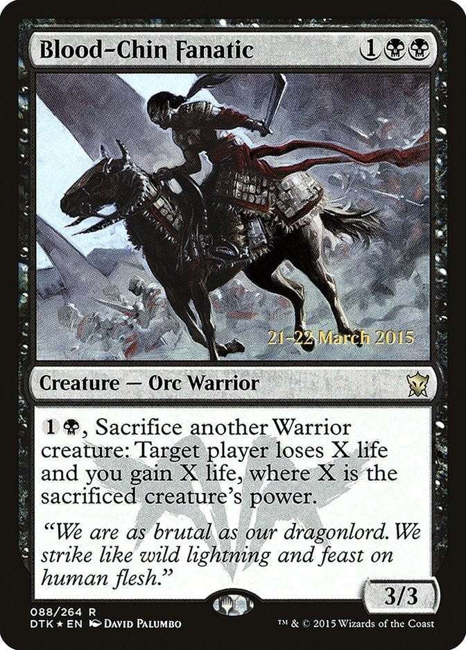 Image for Blood-Chin Fanatic (88) - Magic: The Gathering