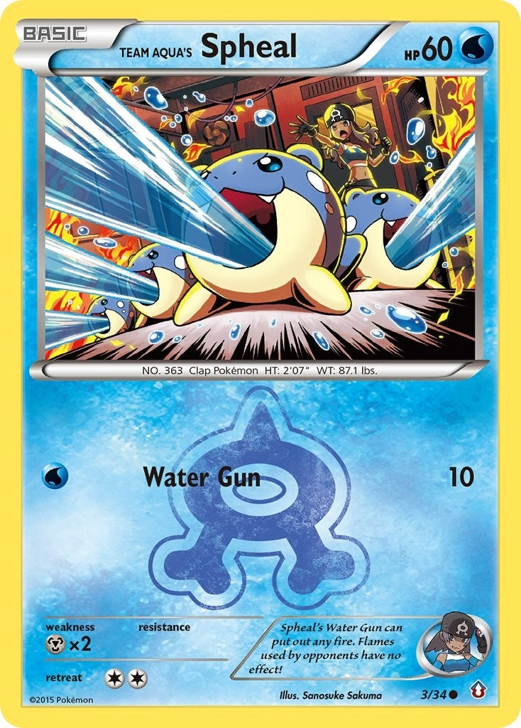 Image for Team Aqua's Spheal (3/34) - Pokemon