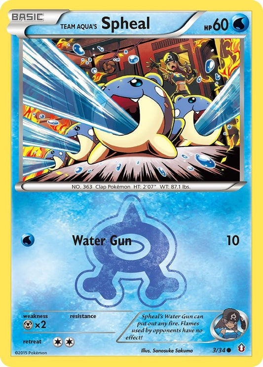 Image for Team Aqua's Spheal (3/34) - Pokemon